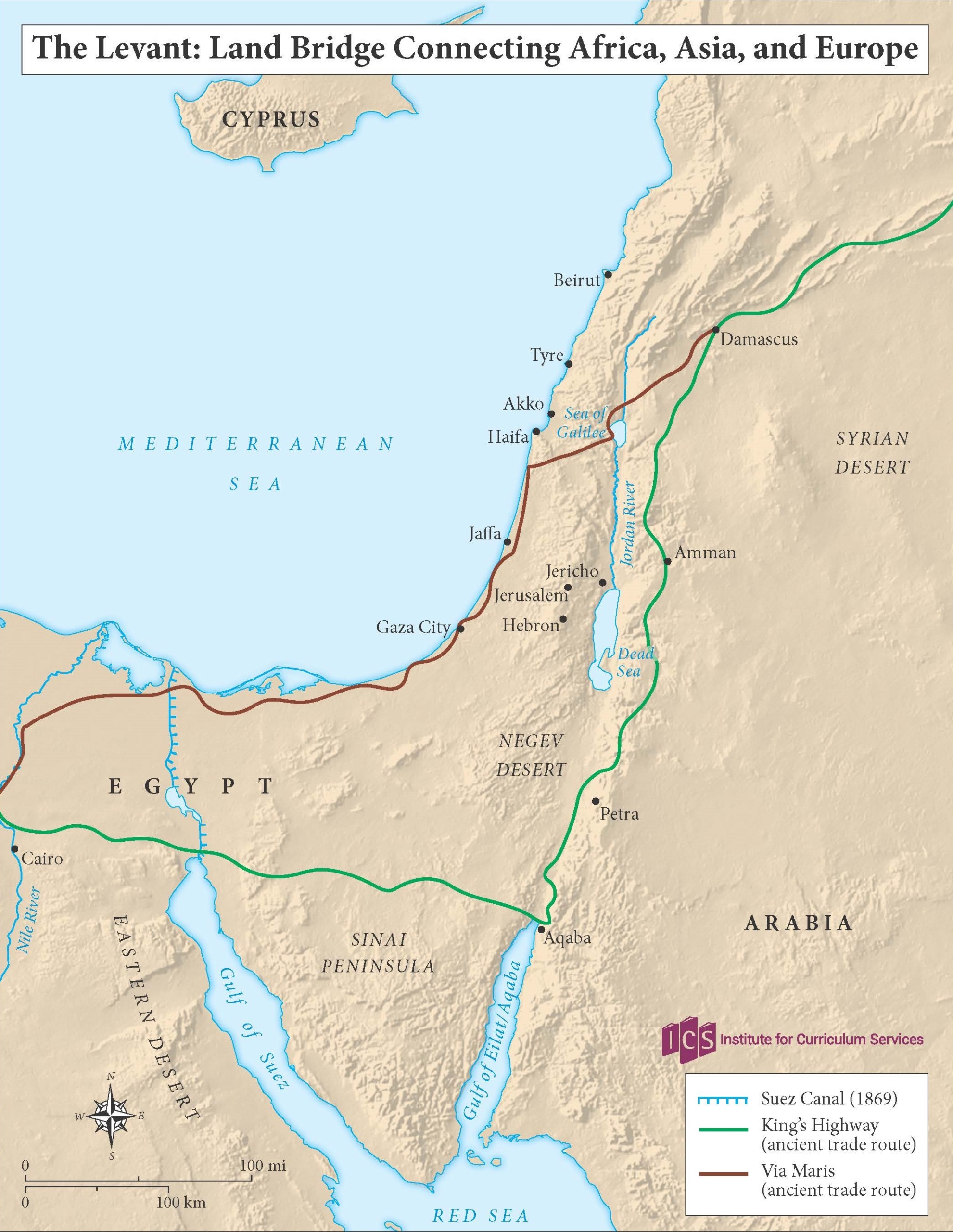 01 – Levant Land Bridge