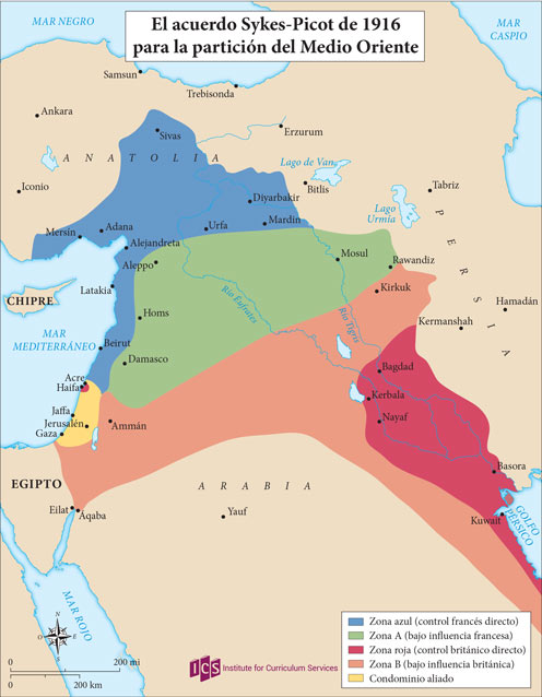 Spanish 03 – El acuerdo Sykes-Picot