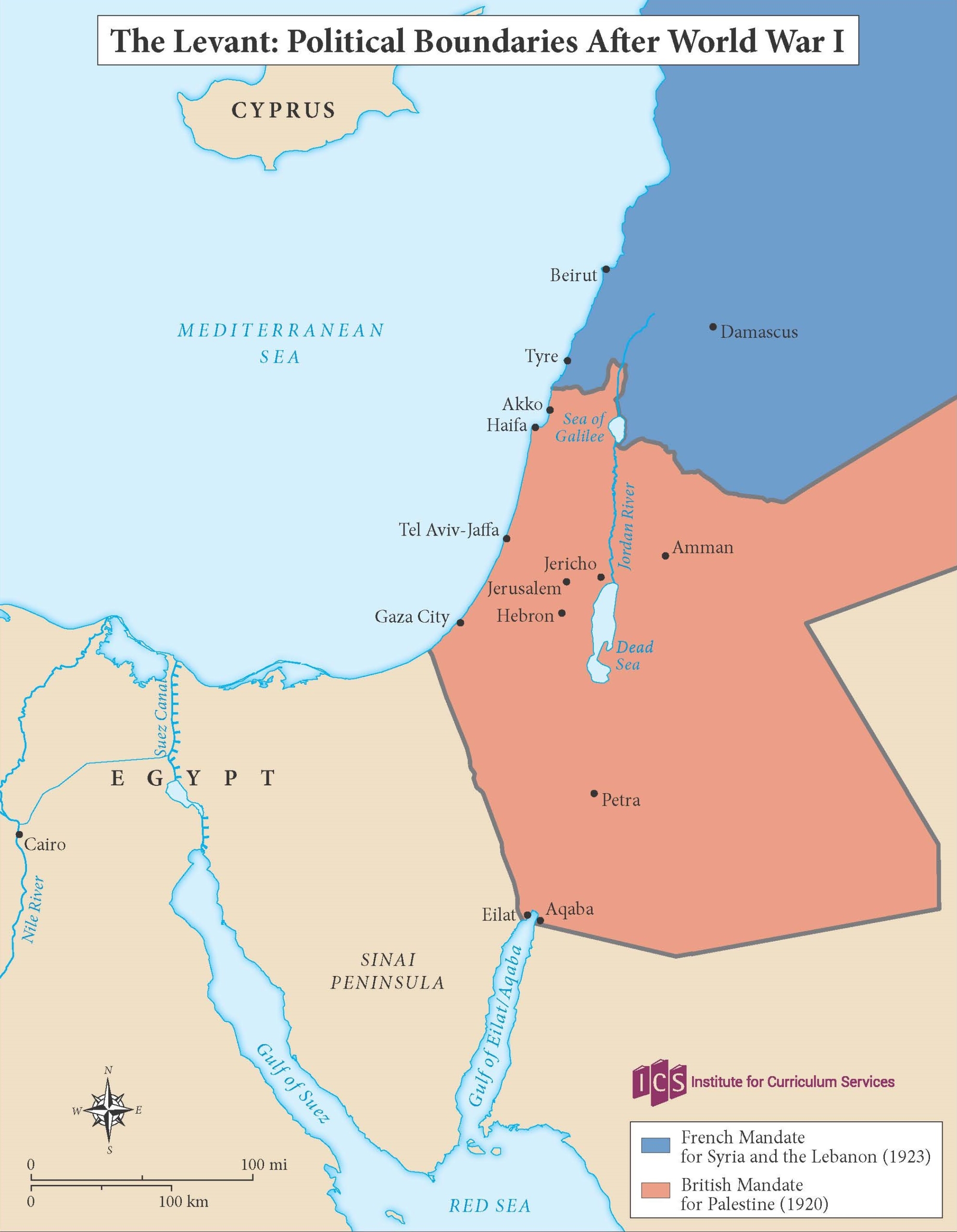 04 – Levant after WW1