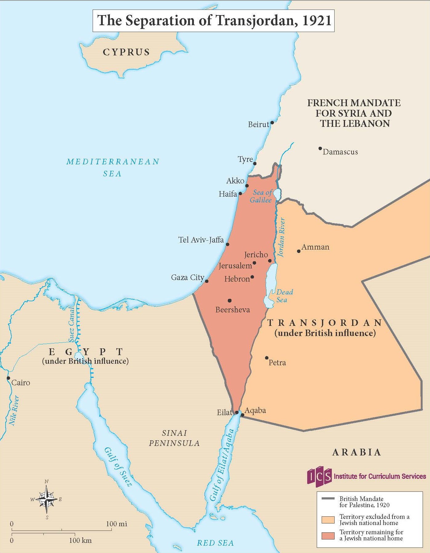 05 – Separation of Transjordan