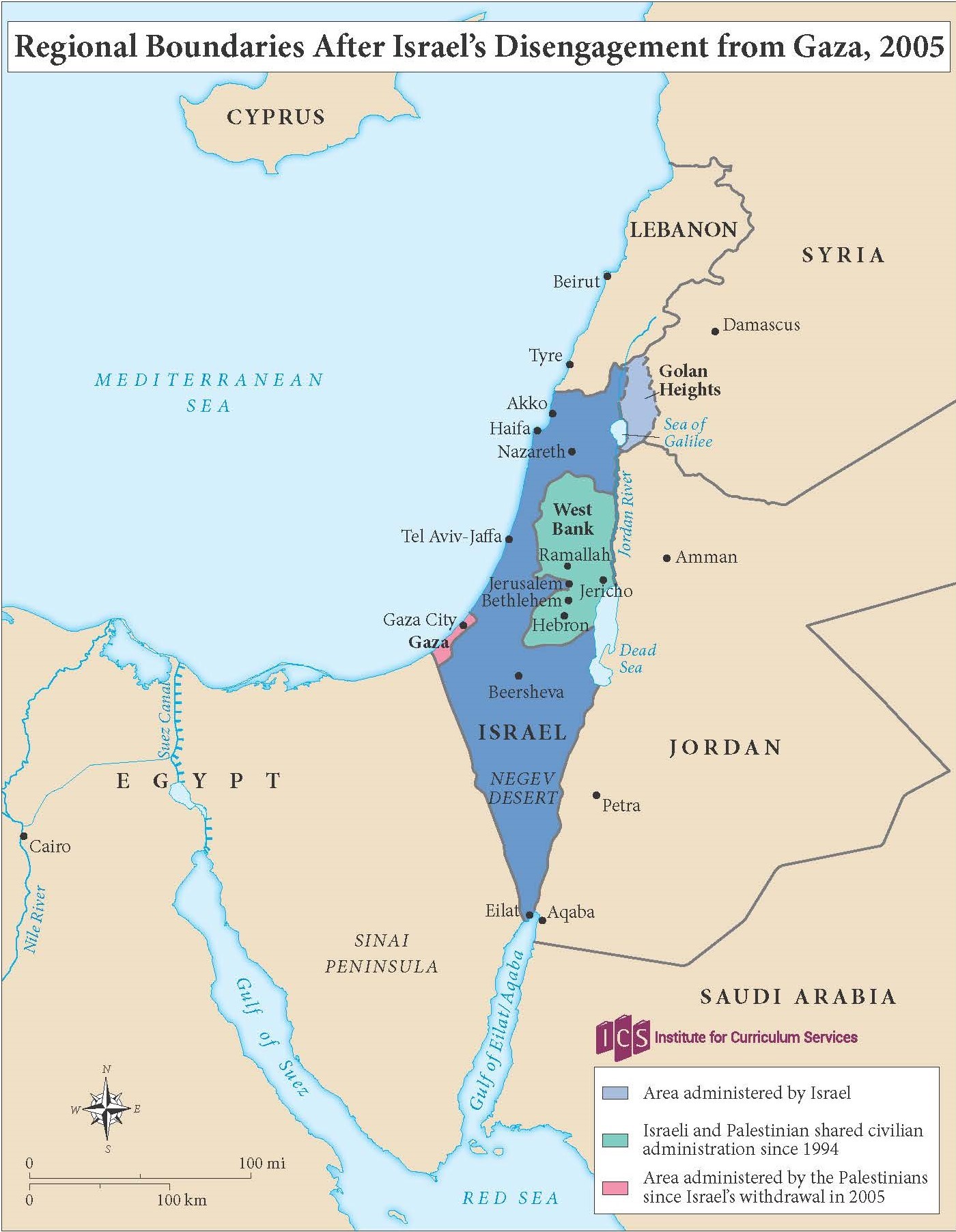10 – Regional Boundaries 2005