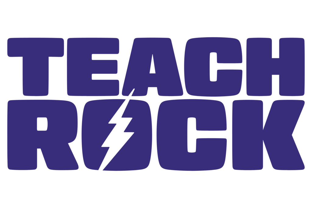 TeachRock logo